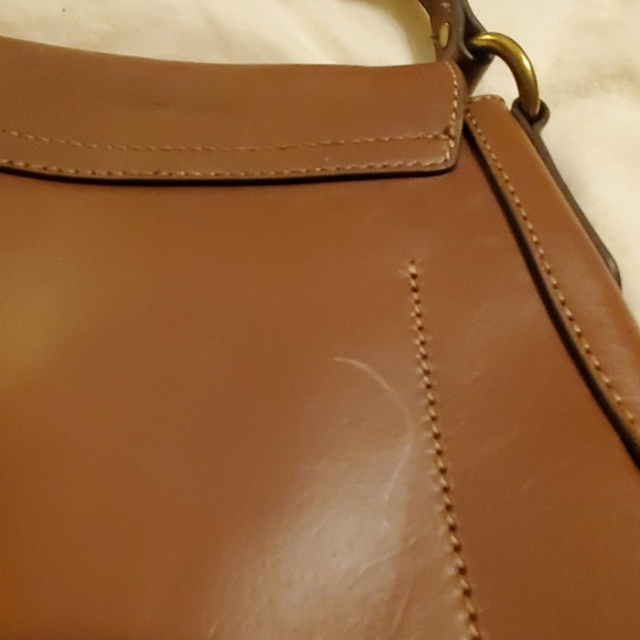 🏵Leather Frye Cognac Crossbody Bag🏵 - Picture 8 of 8